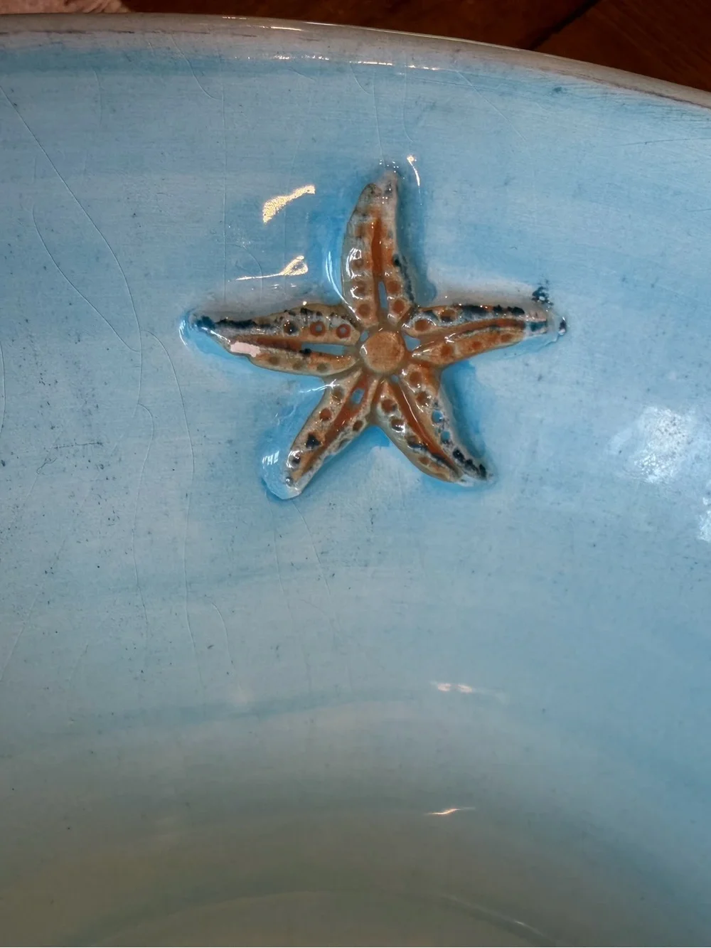 Pottery Barn Starfish Serving Bowl